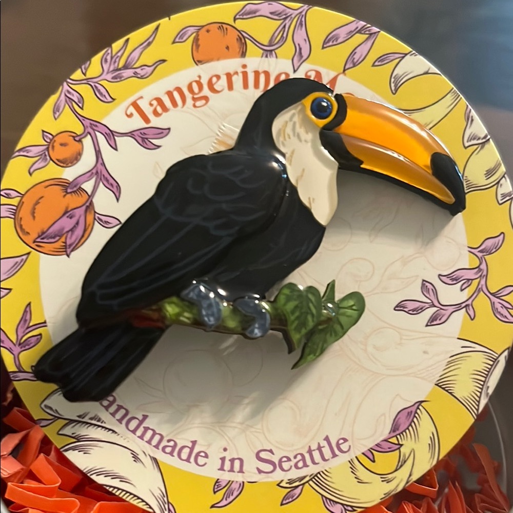 Tangerine Menagerie Toco Toucan
